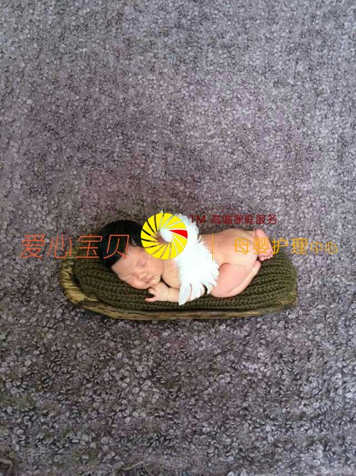 爱心宝贝北京家政公司赵凤祯:天使般的宝宝。