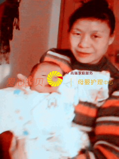 早期拍的带宝宝照片,北京爱心宝贝家政服务公司高级育婴师郭林鱼