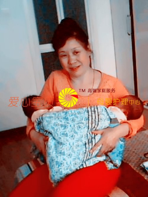 又是一对双胞胎宝宝,北京爱心宝贝家政服务公司金牌育婴师郭林鱼