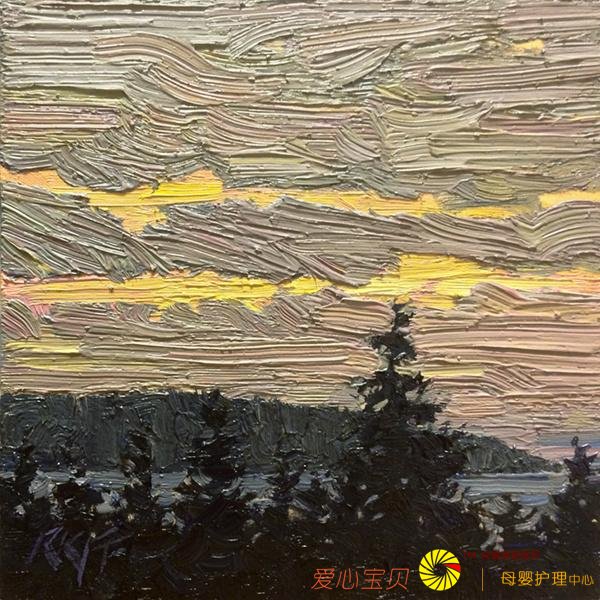 ���滭������ Ken Faulks ���ڱʴ���ɫ�ʵ�ڹ��
