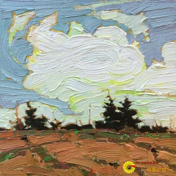 ���滭������ Ken Faulks ���ڱʴ���ɫ�ʵ�ڹ��