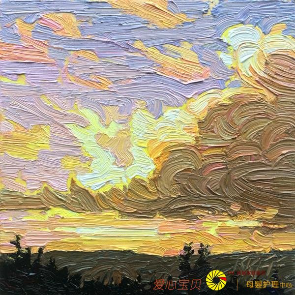 ���滭������ Ken Faulks ���ڱʴ���ɫ�ʵ�ڹ��
