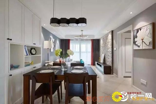 100ƽ�����������·�װ�޺��� ���غͲ���һ�����Ч����